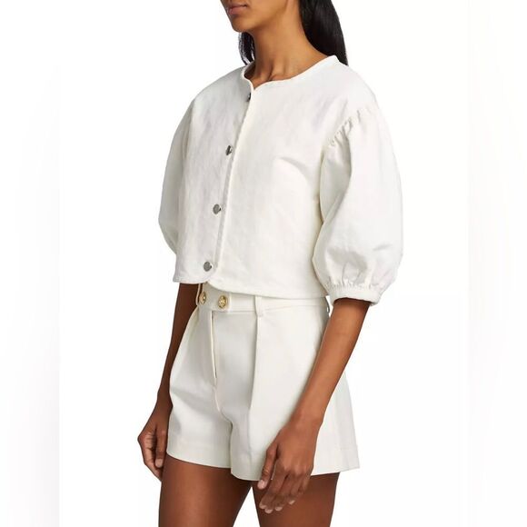 Tanya Taylor Samantha Cropped Jacket size M - Picture 2 of 14